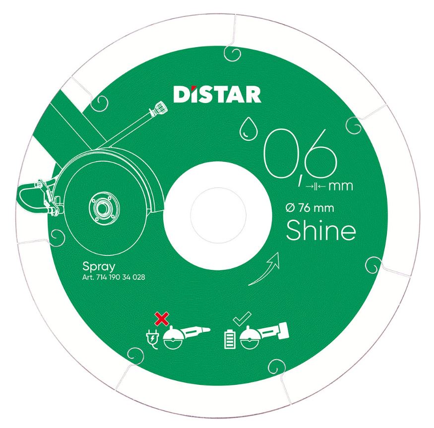 Lame diamant brillante 76*0.6*6*10