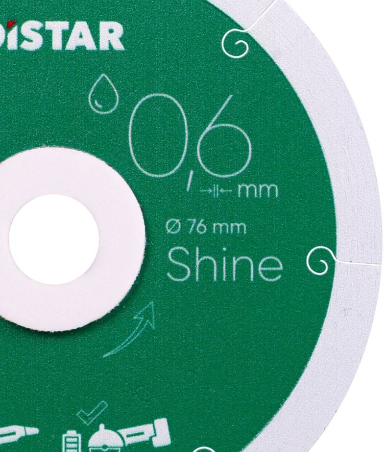 Lame diamant brillante 76*0.6*6*10