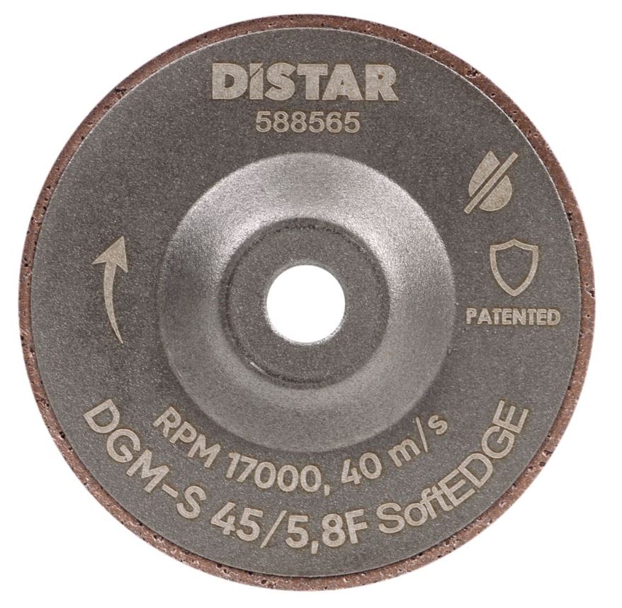 Fresa diamantata per bordi morbidi Dgm-s 45/5.8f