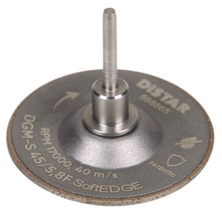 Fresa diamantata per bordi morbidi Dgm-s 45/5.8f