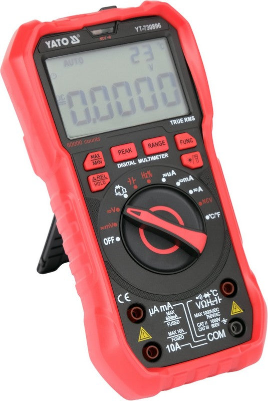 True Rms Lcd 60000 digital mätare.