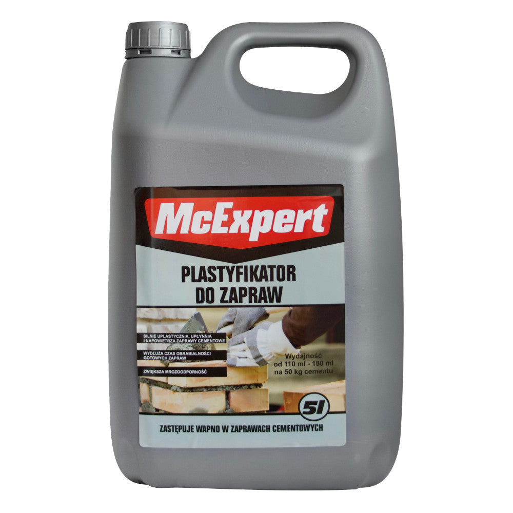 Plastifiant pour mortier remplaçant la chaux 5l