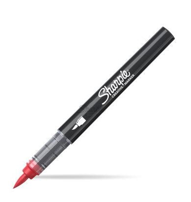 Vârf pensulă pentru marker acrilic roșu
