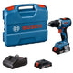 Trapano avvitatore a batteria Gsr 18v-65 2*2.0ah