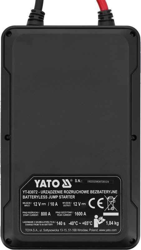 Batterilös Starter 1600a Max