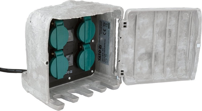 Tuinstopcontact Stone Hit Ip44 4*230v