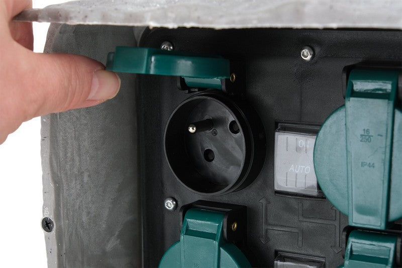 Tuinstopcontact Stone Hit Ip44 4*230v