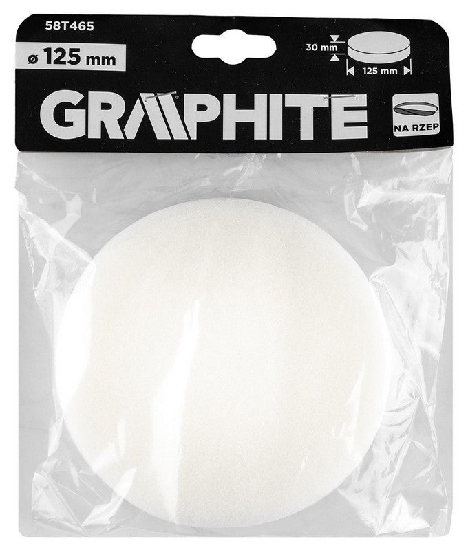 Leštící houba se suchým zipem 125mm
