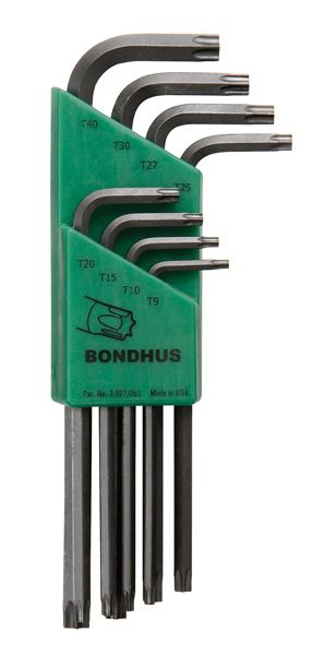 Zestaw długich kluczy Torx Tx9-40 8 szt
