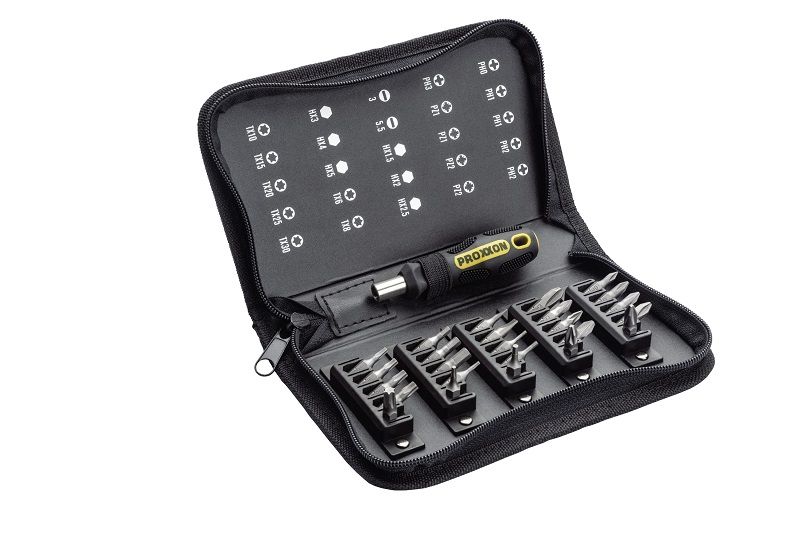 Mini Flex-dot Bit Set With Handle In Case 26 Pcs.