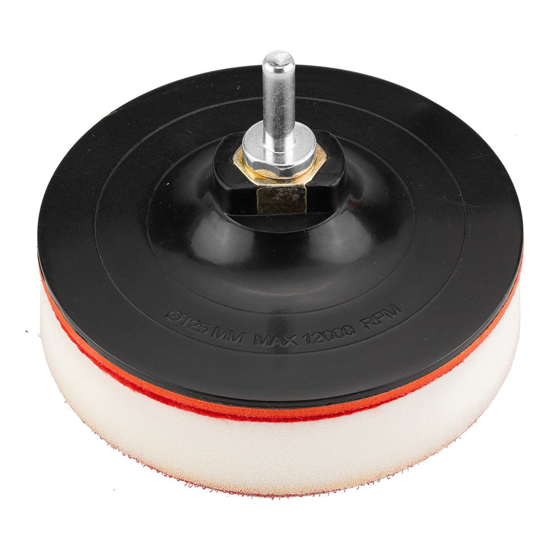 Tépőzáras és szivacsos rögzítőtárcsa 125mm 8mm tű