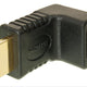 Connecteur coudé HDMI, petite fiche/prise