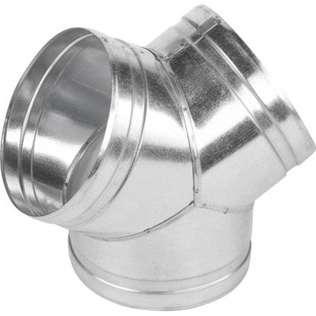 Gegalvaniseerde Y-verbinding 100/100/100mm 90s Int.