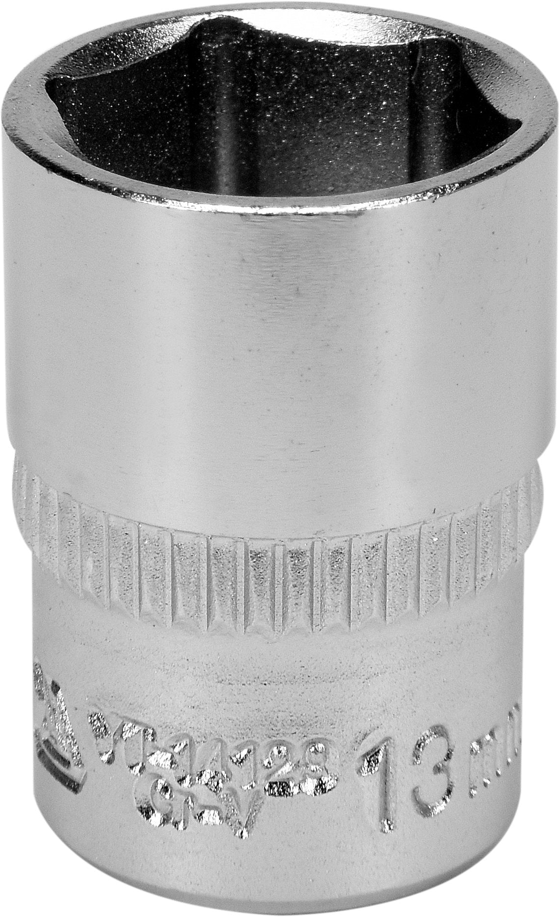 Douille courte 6 pans Crv 1/4'' 13mm