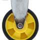 Roue fixe pour chariot à plate-forme