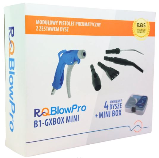 B1-gx Blaspistole mit Gxbox Mini-Düsensatz
