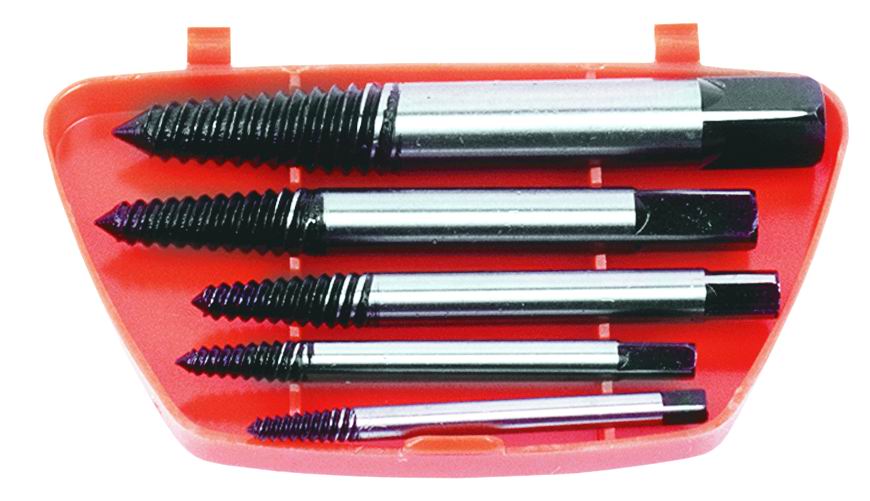 5-piece Bolt Extractors 3.3-19.0