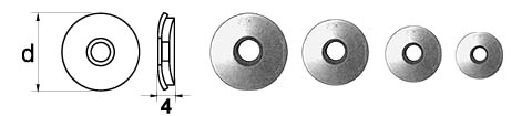 Epdm Washer 16*2.5mm Fi 5.5