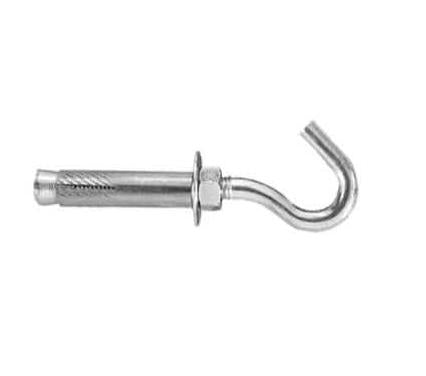 Steel Ceiling Hook Plug 12*80mm M8