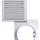 Grille With Tubular Outlet White 175*215mm Fi100mm