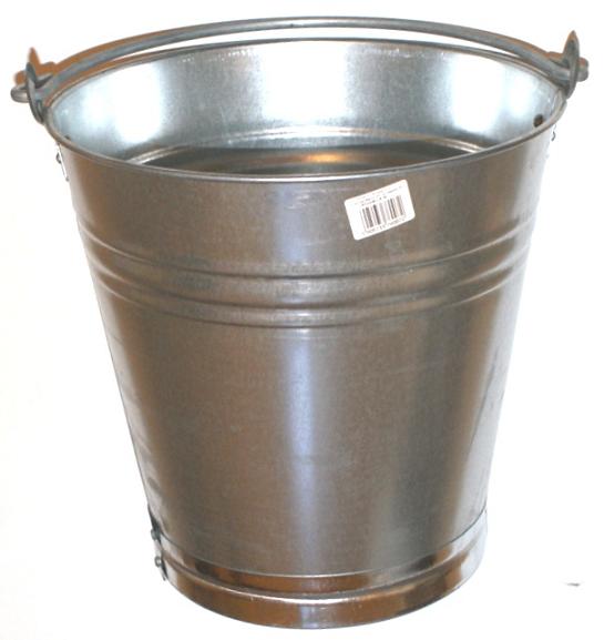 19 Liter Galvanized Sheet Metal Bucket
