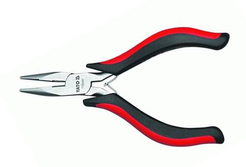 Pince droite à bec long 115 mm