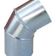 Lutowane, ocynkowane kolanko 120mm