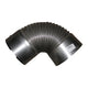 Ventilation Elbow Non-galvanized 120mm