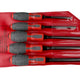 Set van 5 schroevendraaiers 2 plat 3 kruis