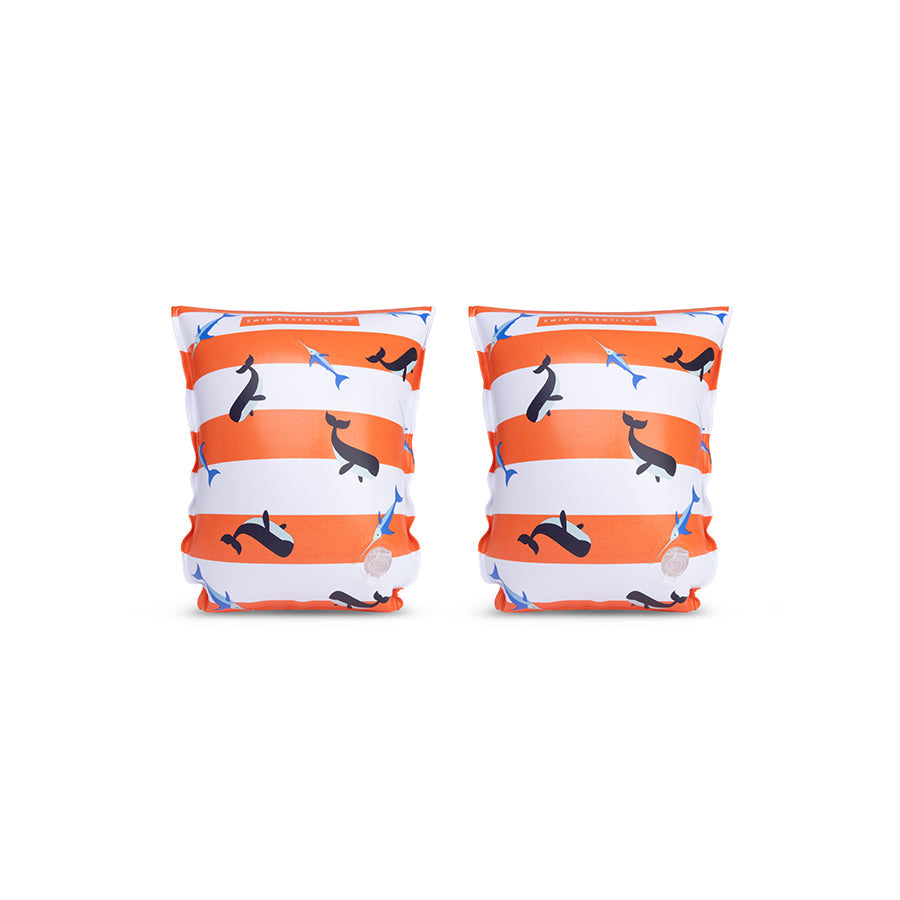 Swim Essentials Arm Bands - Red/white - Ocean Stripes
