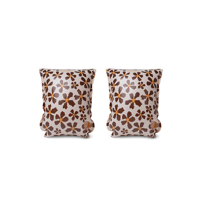 Swim Essentials Arm Bands - Orange - Wild Flower - 2/6 Years