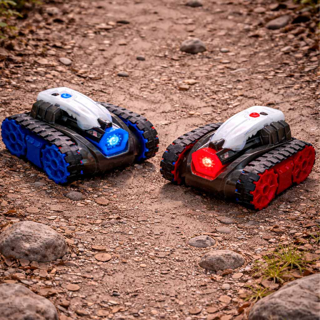 Rc Revolt Battle Remote Control Car Battle Mode Sound Lights 2pak