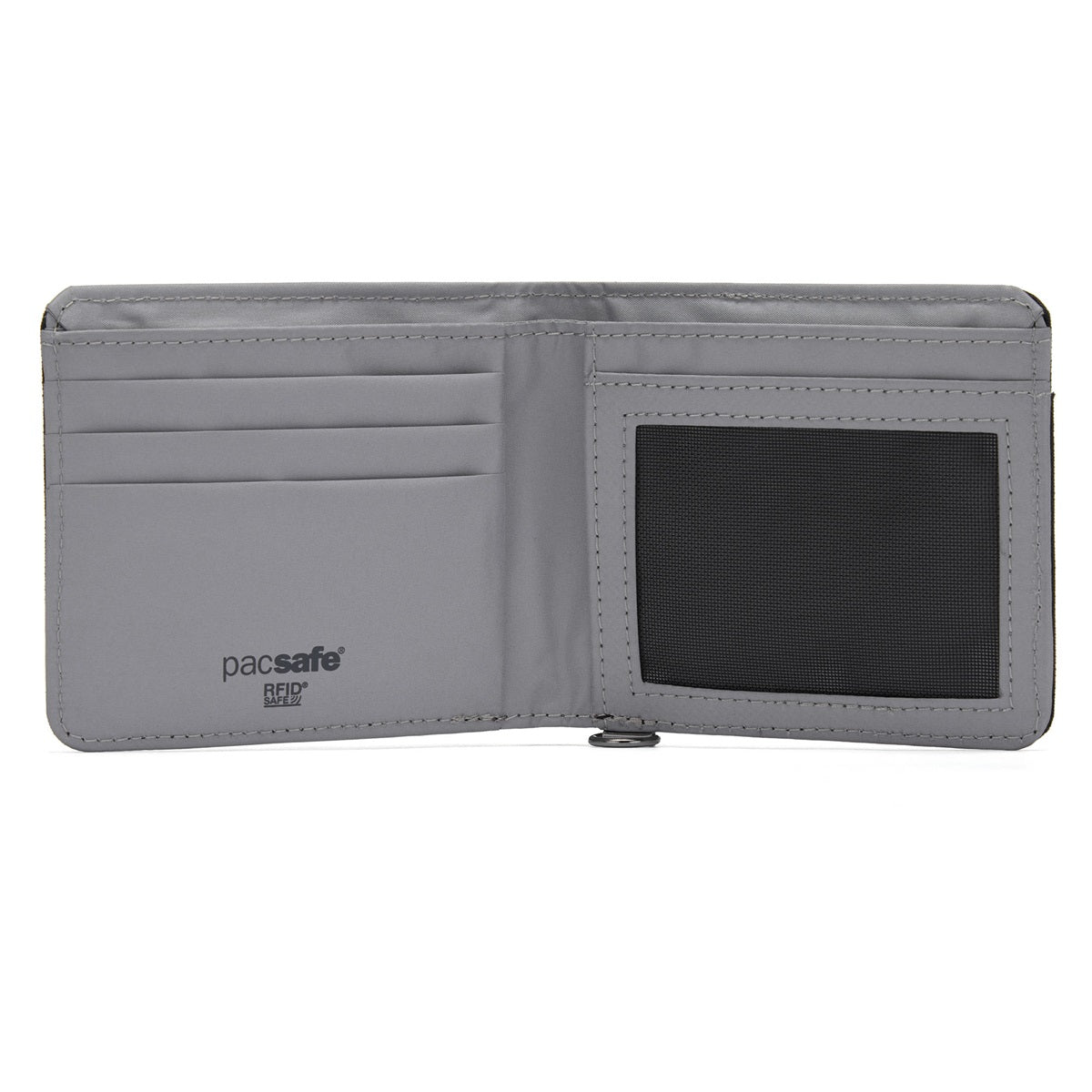 Pacsafe Rfidsafe Bifold Wallet Jet Black