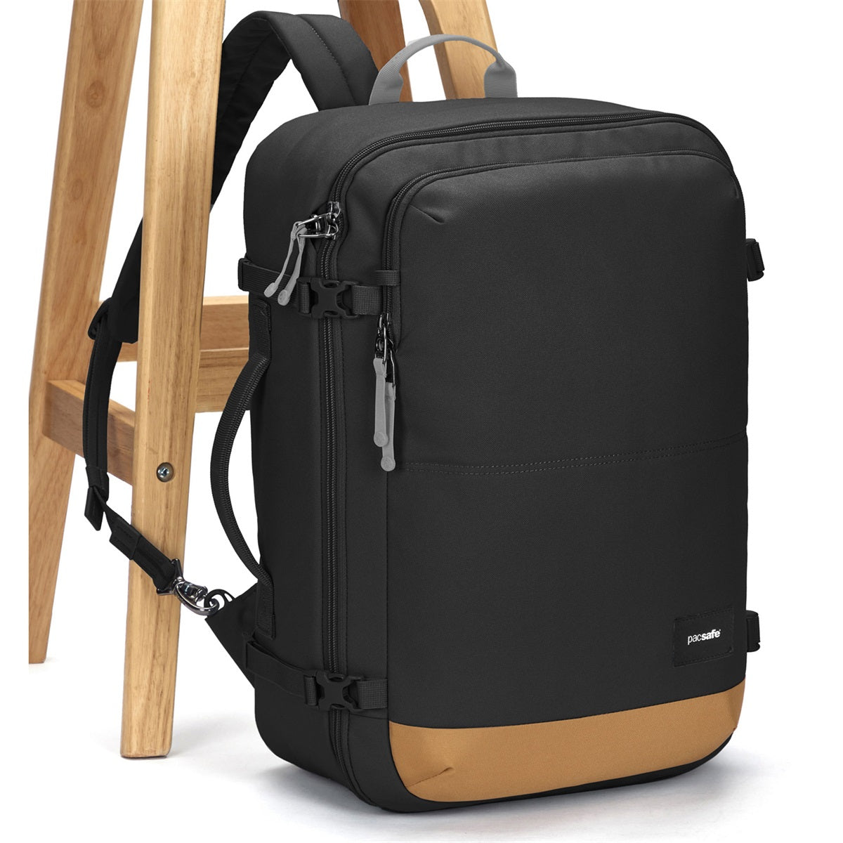 Pacsafe Go Carry-on Backpack 34 L Jet Black