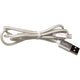 Cavo Rubytec Charge Micro USB e Lightning Argento 1 M