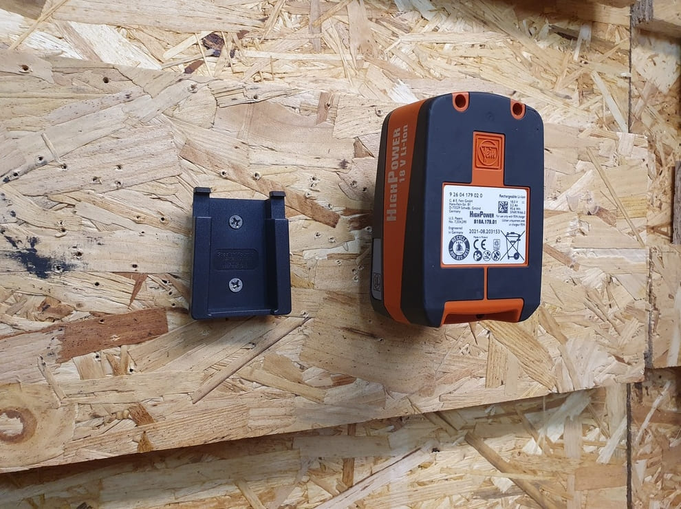 Supporti batteria per Fein 18v Confezione da 6 supporti Stealth
