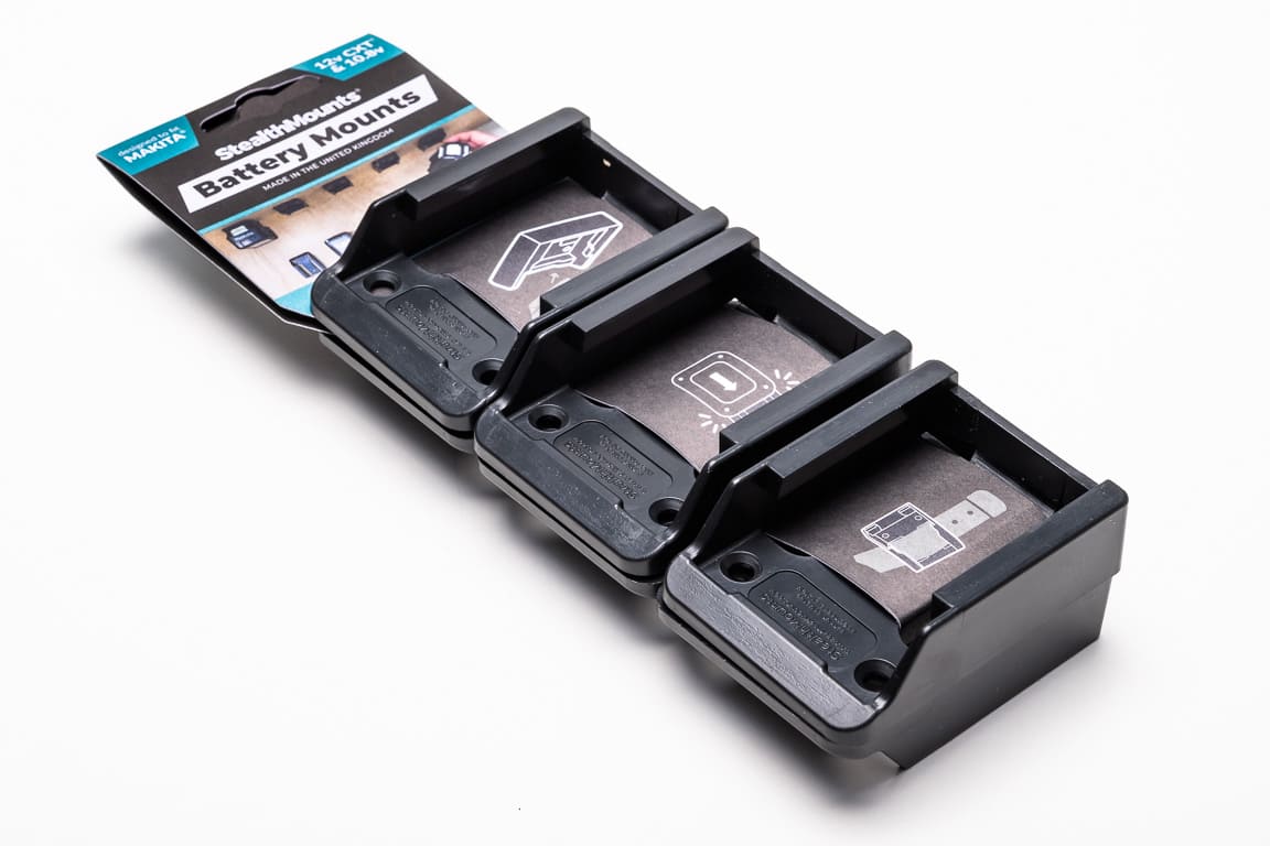 Akkumulátortartók Makita 12V / 10,8V Cxt 6-csomagos lopakodó rögzítőkhöz