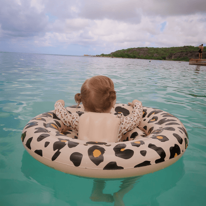 Swim Essentials Baby Float - Béžová - Safari Chic - 0/1 Rok