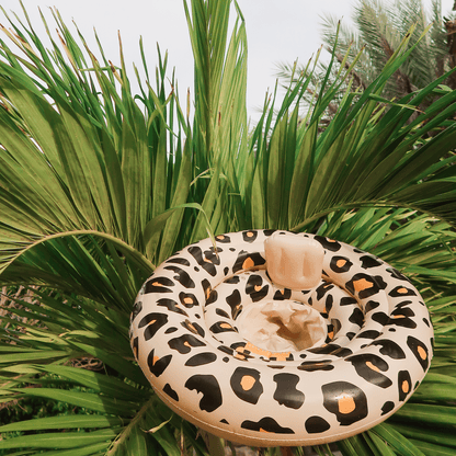 Swim Essentials Baby Float - Béžová - Safari Chic - 0/1 Rok
