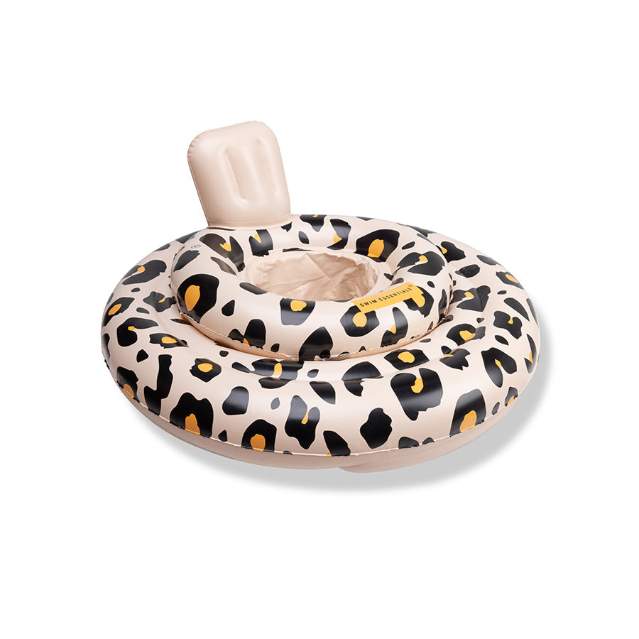 Swim Essentials Baby Float - Béžová - Safari Chic - 0/1 Rok