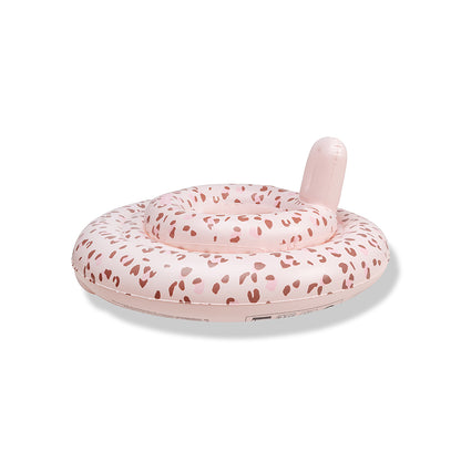 Salvagente per neonati Swim Essentials - Rosa antico - Leopardo - 0/1 anno