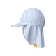 Swim Essentials Solhætte - Blå/hvid - Blå Striber