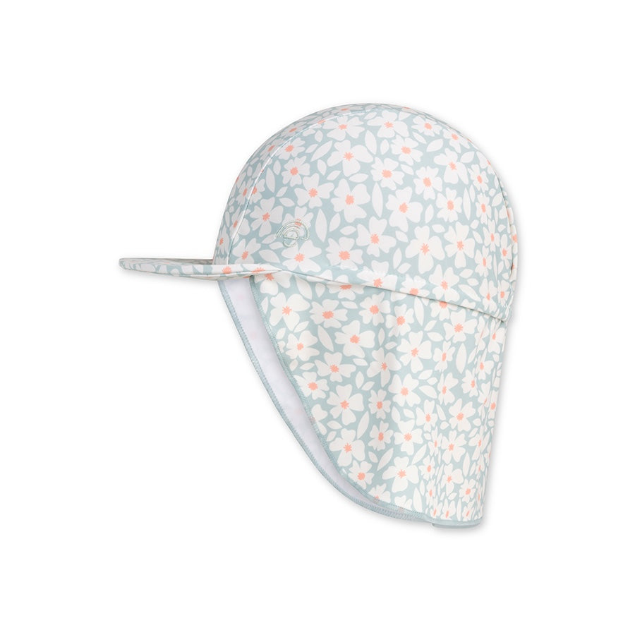 Swim Essentials Sun Cap - Zelená - Květinová