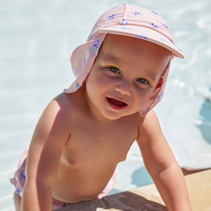 Swim Essentials Sun Cap - Rosa/roxo - Blackberry