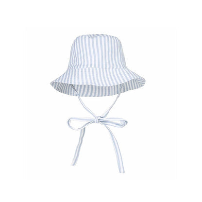 Chapeau de Soleil Swim Essentials - Bleu/blanc - Rayures Bleues