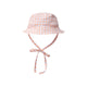 Chapeau de soleil Swim Essentials - Orange/blanc - Sunset Grid