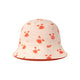 Swim Essentials Sun Hat Reversible - Beige/red - Crabby
