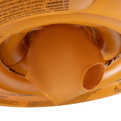 Swim Essentials Baby Float - Orange - Vild Blomst - 1/2 år