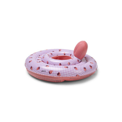 Swim Essentials Baby Float - Rosa - Strawberry Fields - 0/1 år