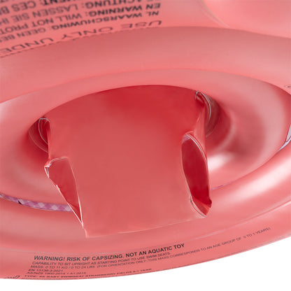 Swim Essentials Baby Float - Rosa - Strawberry Fields - 0/1 år